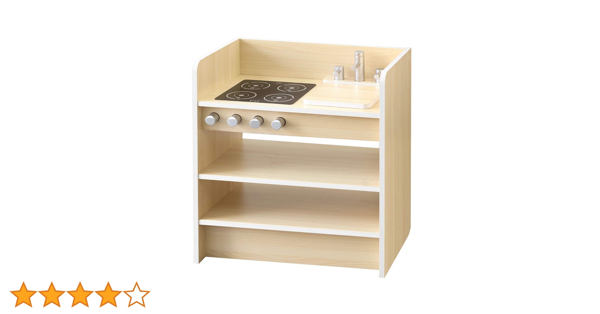 Amazon | RiZKiZ ままごと キッチン 2WAYタイプ 木製 選べる食材 鍋